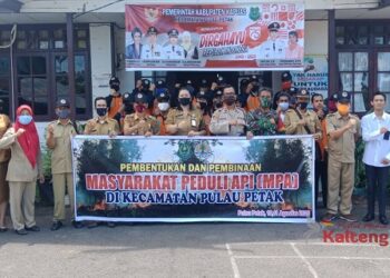 Antisipasi Karhutla, DLH Kabupaten Kapuas Bentuk Masyarakat Peduli Api