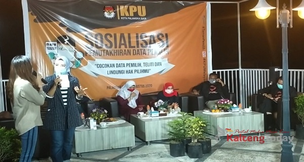 KPU Kota Palangka Raya, Talk Show Live Streaming Sosialisasi Pemutakhiran Data Pemilih
