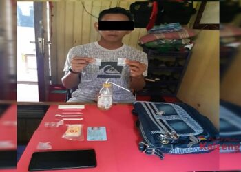 Edarkan Sabu, Warga Tanjung Hara Ditangkap Polsek Hanau