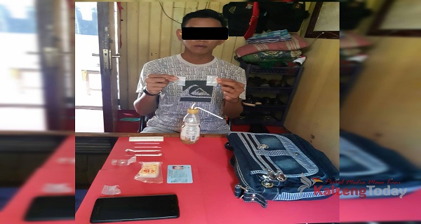 Edarkan Sabu, Warga Tanjung Hara Ditangkap Polsek Hanau