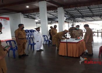 Bupati Seruyan Lantik Tiga Pejabat Struktural