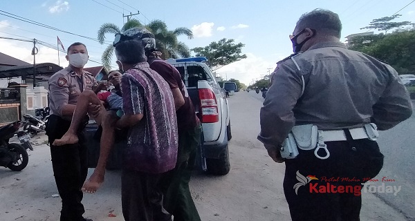 Tukang Bangunan Menjadi Korban Tabrak Lari di Depan Hotel Jalan G Obos Palangka Raya