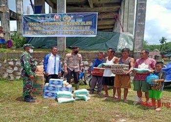TNI Polri Di Seruyan Tengah Mulai Salurkan Bantuan Bagi Korban Banjir