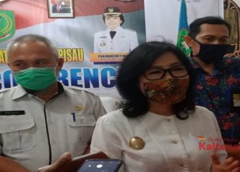 Wabup Pulang Pisau Pudjirustaty Narang Ajak Masyarakat Budayakan 3M