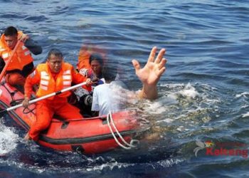 Dua Kapal Bertabrakan di Sungai Mentaya Kotim, 1 Orang Hilang
