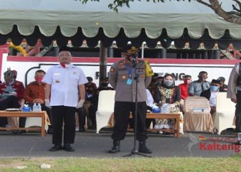 Polres Seruyan Gelar Deklarasi Kampanye Kepatuhan Protokol Kesehatan