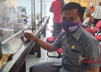 Satu Terjangkit Covid-19, Pegawai dan Anggota Dewan Kotim Lakukan Rapid Test