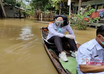 Wabup Seruyan Prihatin Melihat Kondisi Banjir