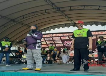 Dihadiri Wagub Kalteng, Bupati Seruyan Buka Kegiatan Trail Adventure One Day Di Hanau