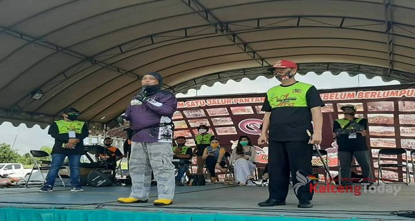 Dihadiri Wagub Kalteng, Bupati Seruyan Buka Kegiatan Trail Adventure One Day Di Hanau