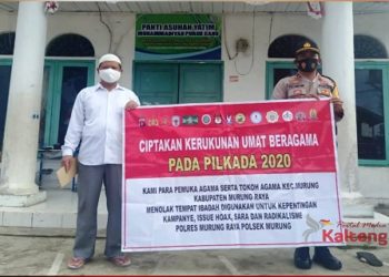 Kapolsek Murung Sambangi Tokoh Agama, Ada Apa?