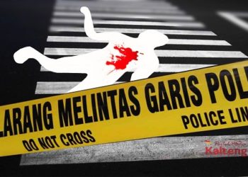 Kecelakaan Maut di Jalan Tjilik Riwut Kotim, Penumpang Motor Tewas