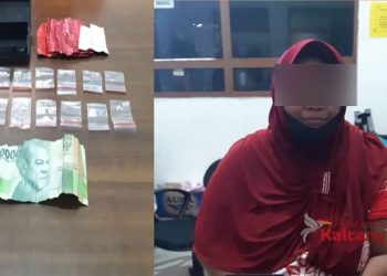 Diduga Pengedar Sabu Wanita Ditangkap di Rumahnya