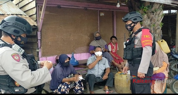 Team Reaksi Cepat Pelanggar Prokes Kotim Langsung Bereaksi