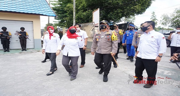 Cek Kesiapan Pengamanan Pilkada, Kapolda Kalteng Ke Kotim