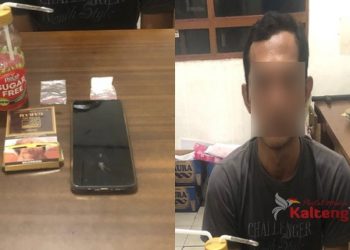 Polisi Tangkap Pengedar Sabu Didalam Barak