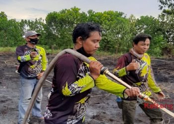 Inilah Tim Milenial, Perkumpulan Warga Kotim Tanggap Karhutla