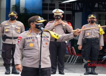 Kapolda Kalteng Cek Pengamanan Jelang Pengundian Nomor Urut Paslon