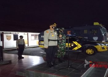 Kapolres Barsel dan Dandim 1012 Buntok Pimpin Apel Cipta Kondisi