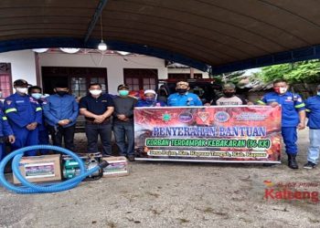 Bakti Sosial Balakar 545 Salurkan Bantuan Korban Kebakaran