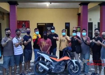 Curi Motor Pemuda Ini Dibekuk Polsek Banama Tingang