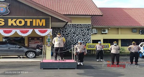 Kapolres Kotim Larang Anggotanya Berswafoto Dengan Paslon Pilkada