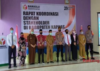 Samakan Persepsi, Bawaslu Kabupaten Kapuas Lakukan Rakor