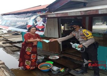 Polri Terus Lakukan Kepedulian Bagi Masyarakat Guna Memutus Mata Rantai Covid-19
