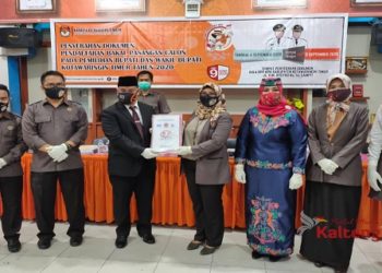 Sebelum Mendaftar ke KPU, Paslon HARATI Gelar Deklarasi