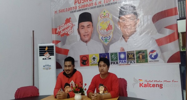 Relawan Millenial dan Relawan Muda Sugianto Sabran Siap Memenangkan Jagonya