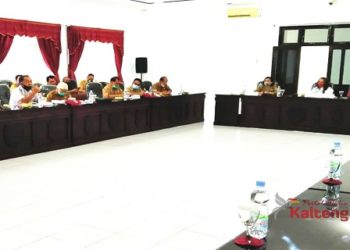 Komisi II DPRD Gumas Menggelar RDP dengan PT HPL