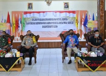 Polres Barsel Gelar Deklarasi Pilkada Damai Dengan Menerapkan Prokes