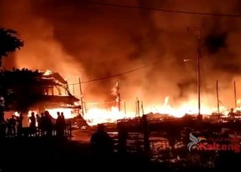 77 KK Kehilangan Tempat Tinggal Akibat Kebakaran Pasar Pujon