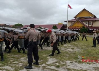 Pelatihan Pengendalian Massa Menjelang Pilkada 2020 Terus Ditingkatkan