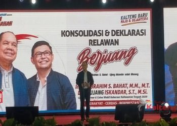 Relawan Se- Kalteng Hadiri Konsolidasi dan Deklarasi Relawan Ben-Ujang