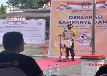 Ini Pesan Kapolres Kotim Saat Deklarasi Kampanye Damai
