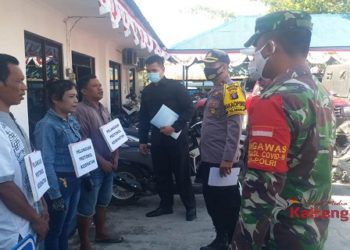 Polres Kotim Laksanakan Operasi Yustisi Covid-19