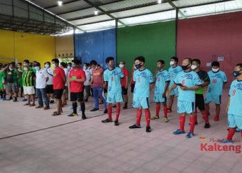 Barsel Juara 1 Turnamen Futsal PWI Se-DAS Barito