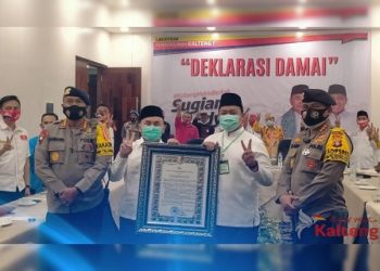Pasangan Sugianto Sabran - Edy Pratowo Siap Lakukan Kampanye Santun dan Beretika