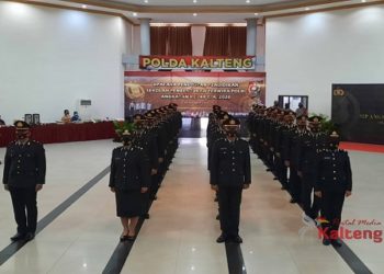 Polda Kalteng Lahirkan 31 Perwira Pertama Tahun 2020