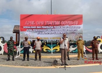 Ini Sasaran Operasi Yustisi Covid-19 di Kabupaten Pulang Pisau
