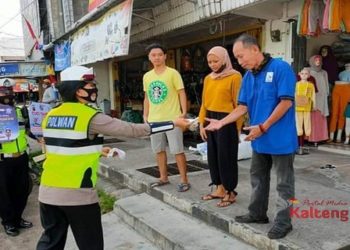 Polres Kotim Kampanyekan 3 M Kepada Warga
