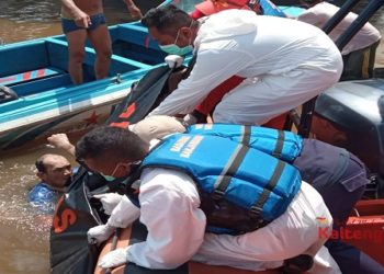 Entong, Bocah SMP Tenggelam Dekat Dermaga PT. Sampit Akhirnya Ditemukan