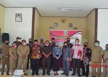 Saat Masa Reses Anggota DPRD Pulpis Ingatkan Protokol Kesehatan