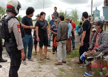 Tak terima Tanahnya Diukur Orang, Perkelahian Nyaris terjadi