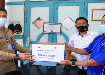 PWI Seruyan Dan Karang Taruna Galang Bantuan Bagi Korban Banjir