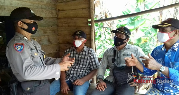 Jelang Pilkada Polsek Kahayan Kuala Berikan Imbauan Ke Masyarakat