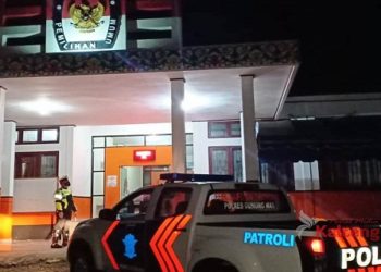 Jelang Pilkada, Satlantas Polres Gumas Intensifkan Patroli Obyek Vital