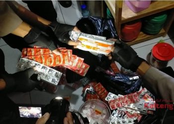 Ribuan Butir Obat Keras Disita Polisi dari Perempuan Warga Jalan Mahir Mahar Palangka Raya