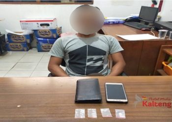 Diduga Pengedar Sabu Diamankan Di Barak Ketapang